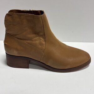 Lucky Brand Women’s Pedera, Tan Ankle Booties, Size 9.5 M